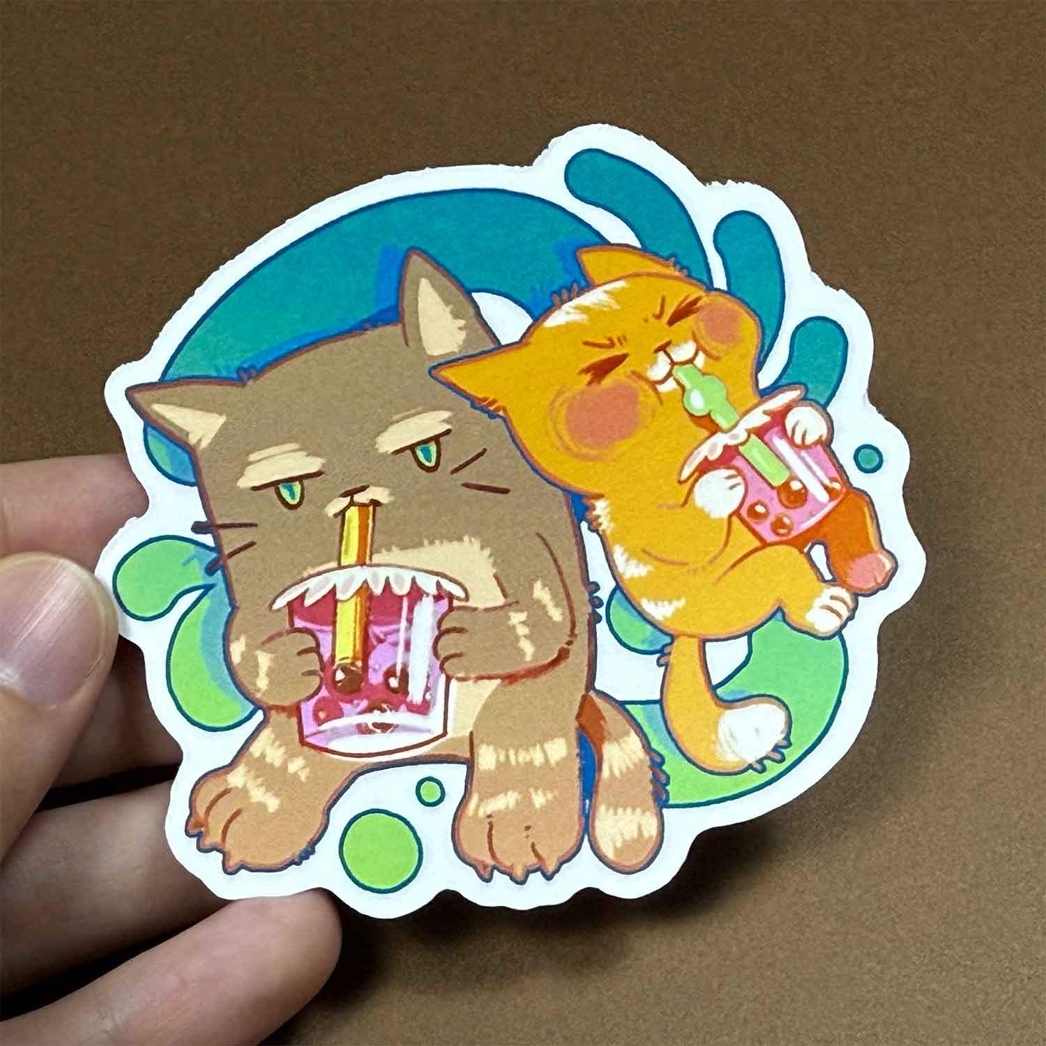 Copycats Chill Boba Sticker
