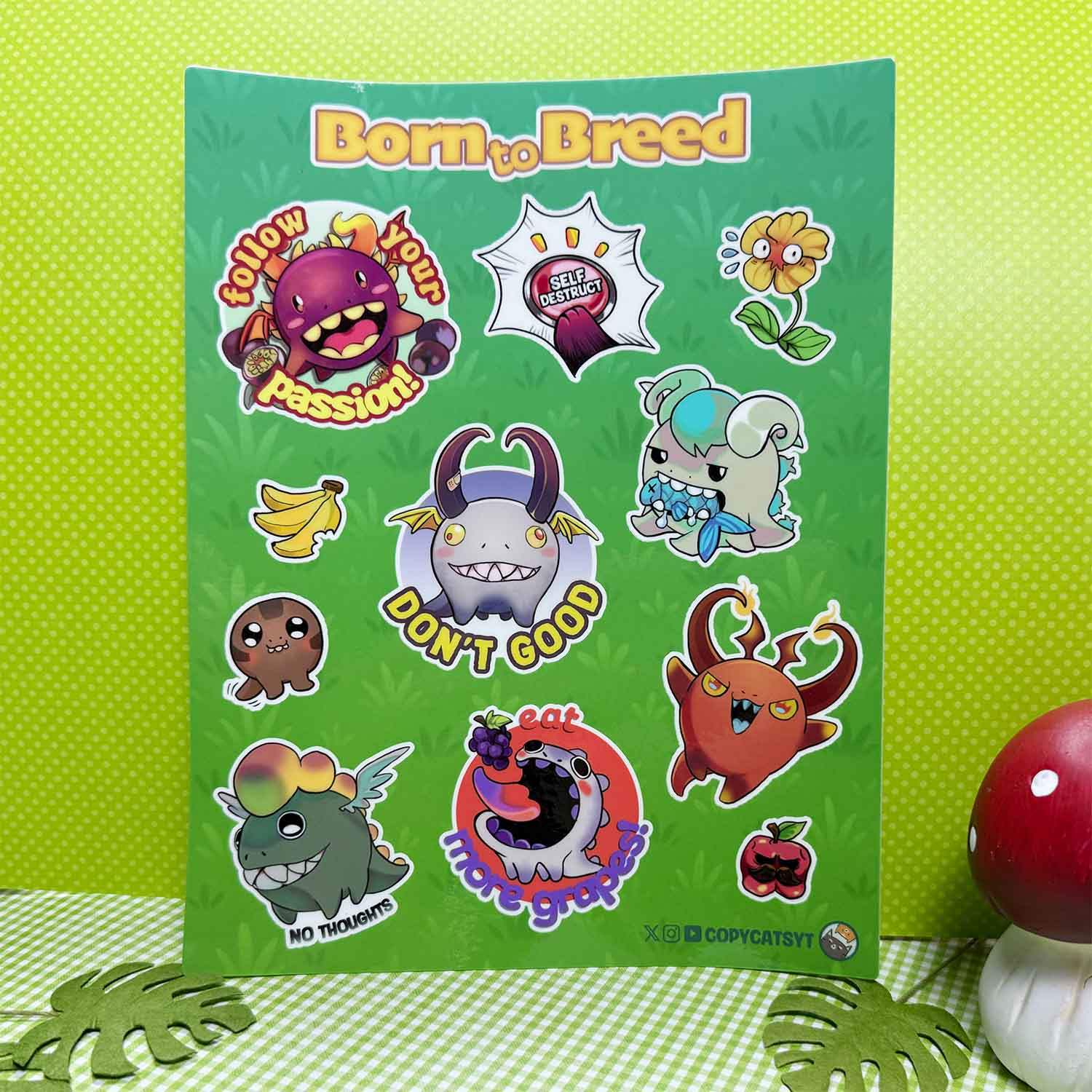 copycats dinosaur stickers vertical