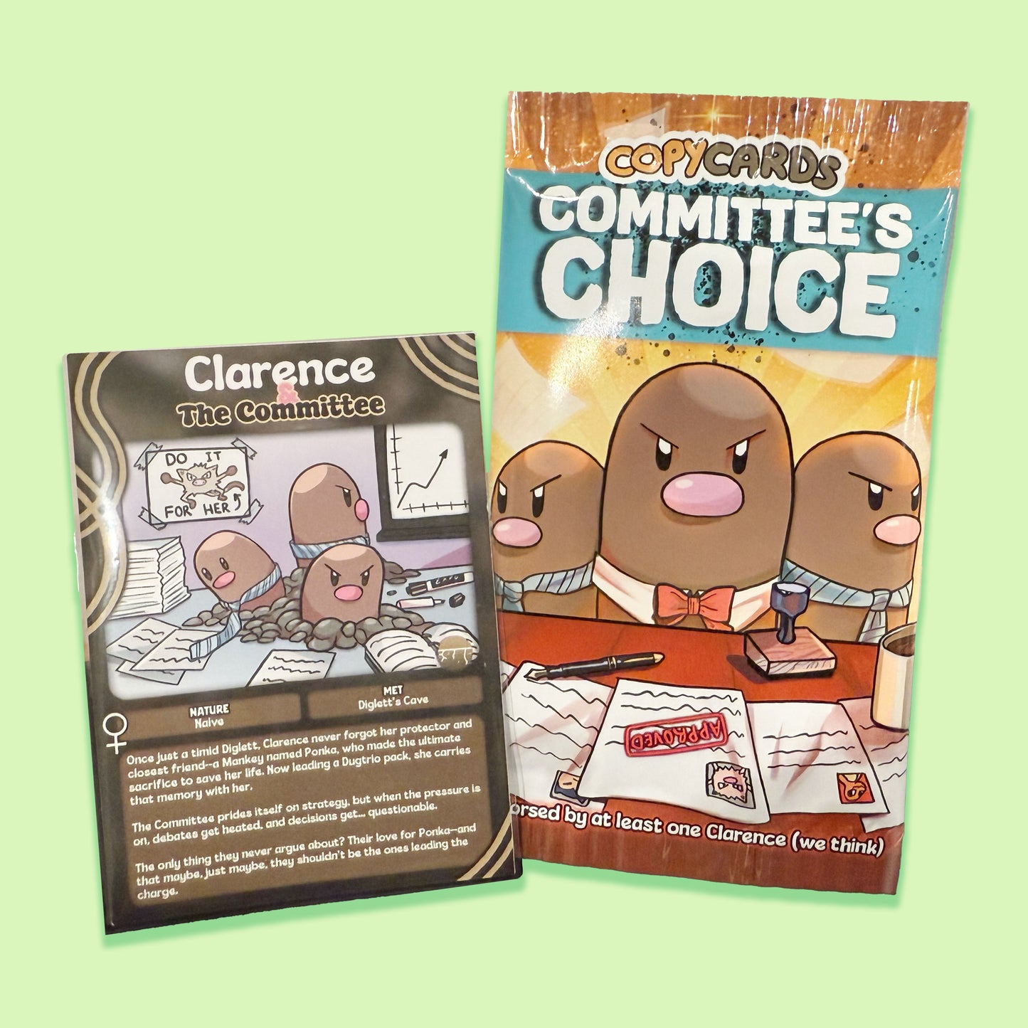 Copycats Nuzlocke Sticker + BONUS Committee's Choice Fan Booster Pack