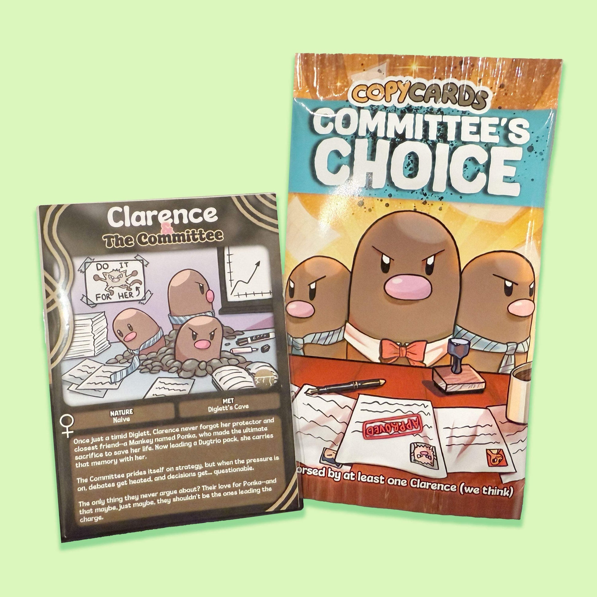 copycats committee's choice booster pack clarence sneak peak