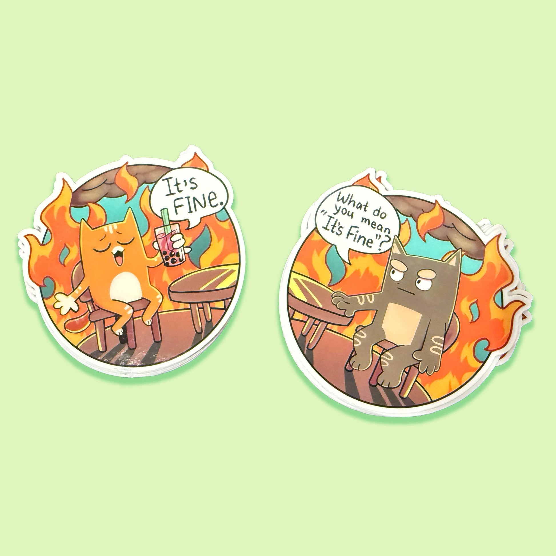 copycats committee's choice sticker pack front view