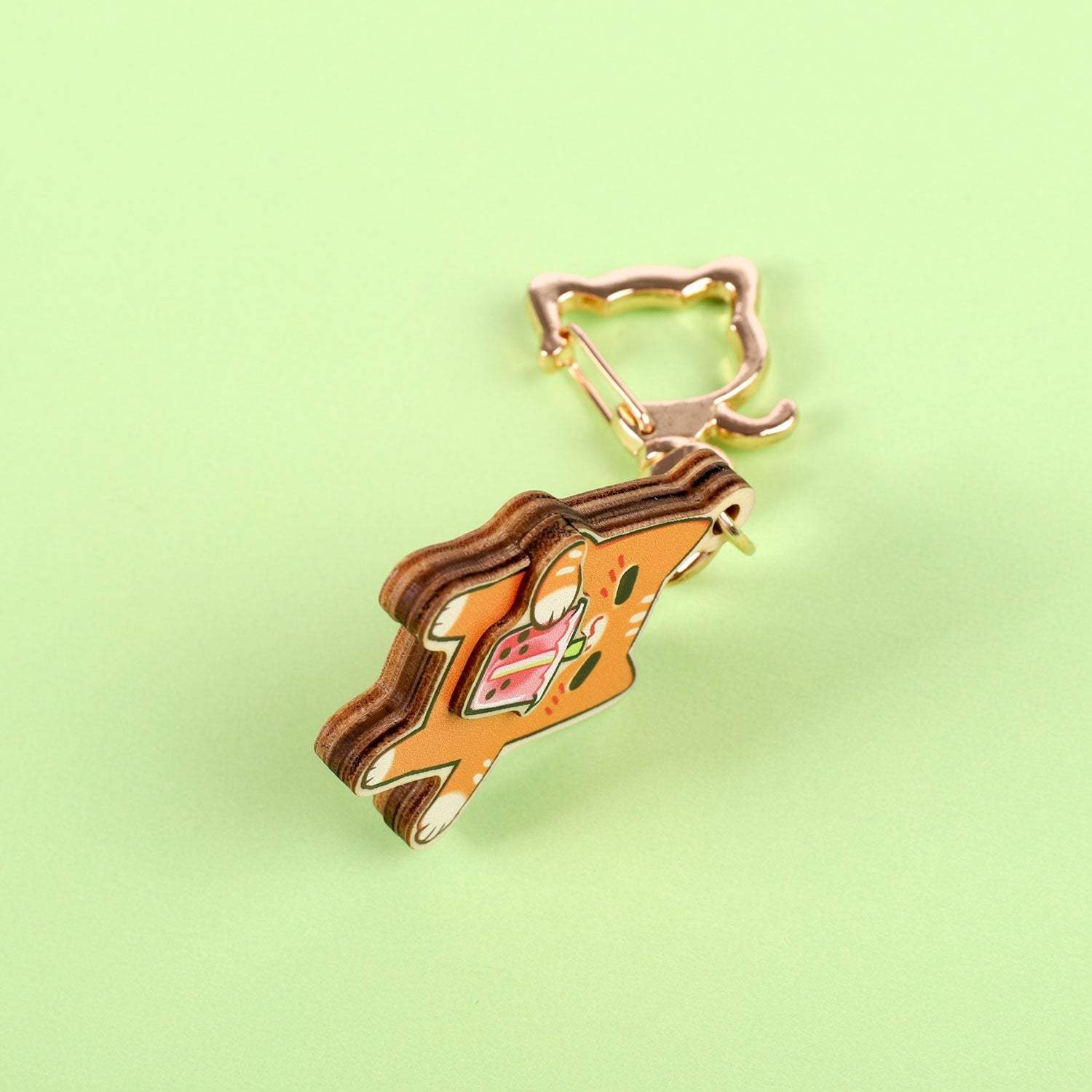 Copycats Boba Keychain Pair - Wooden Keychain - Copycats Store - Shopycats