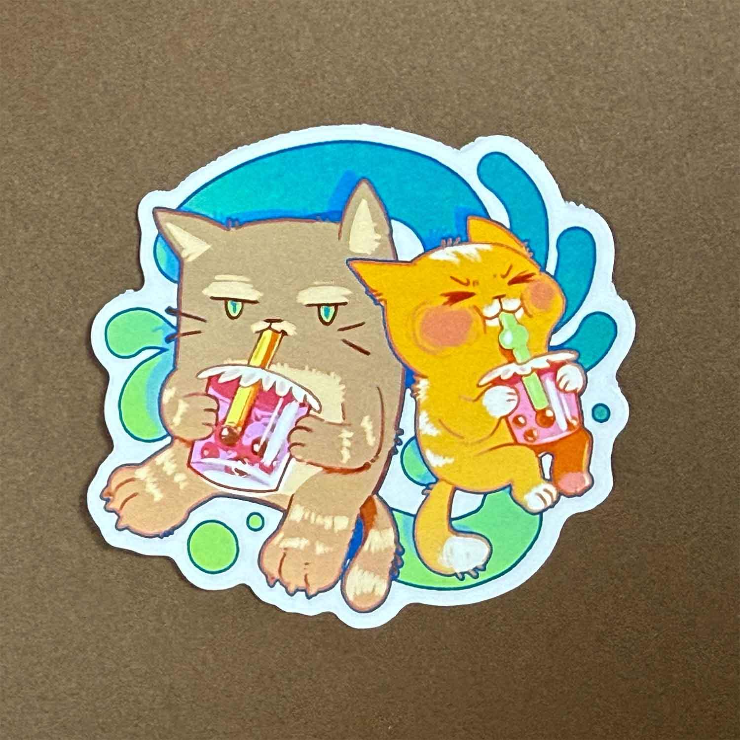 Copycats Chill Boba Sticker