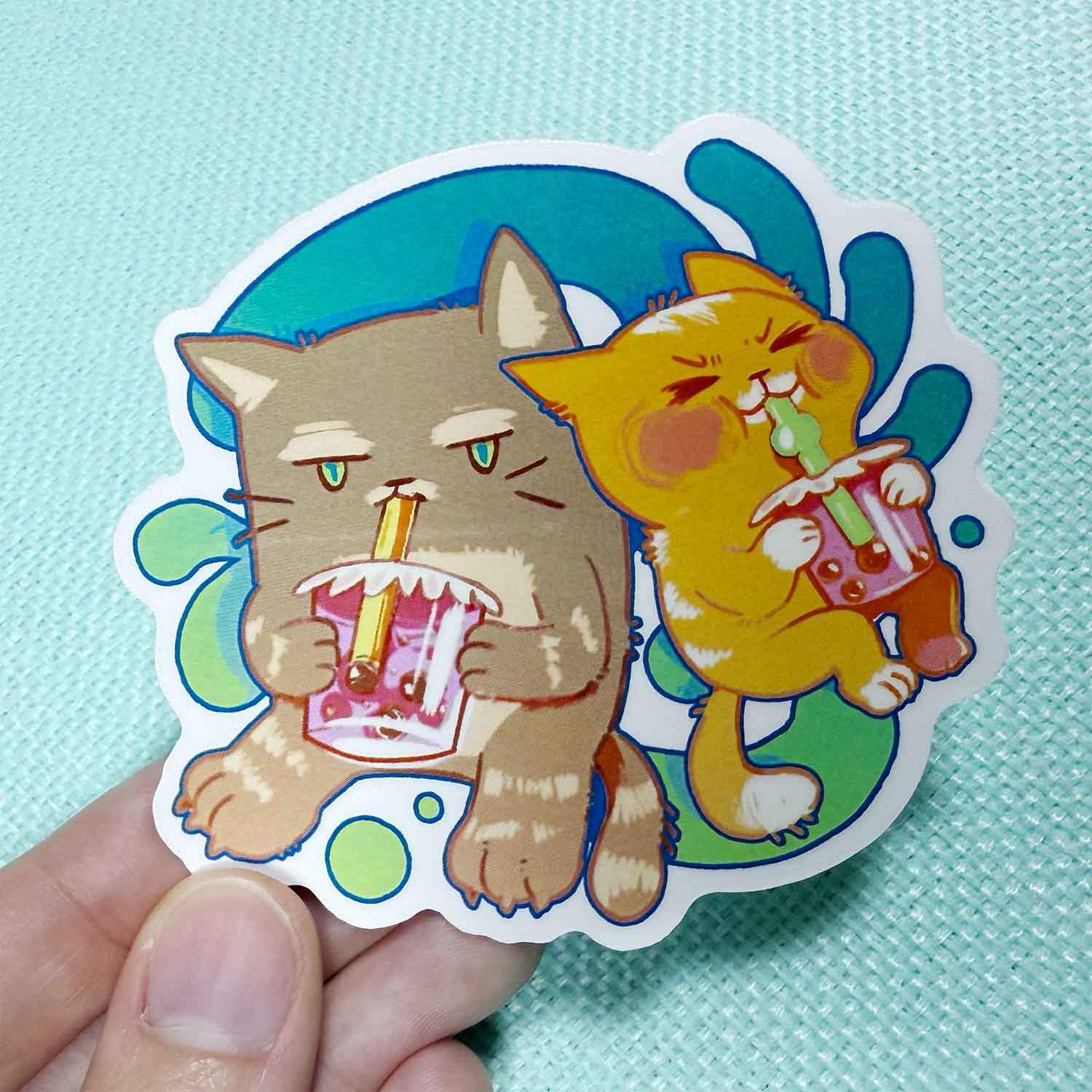 Copycats Chill Boba Sticker