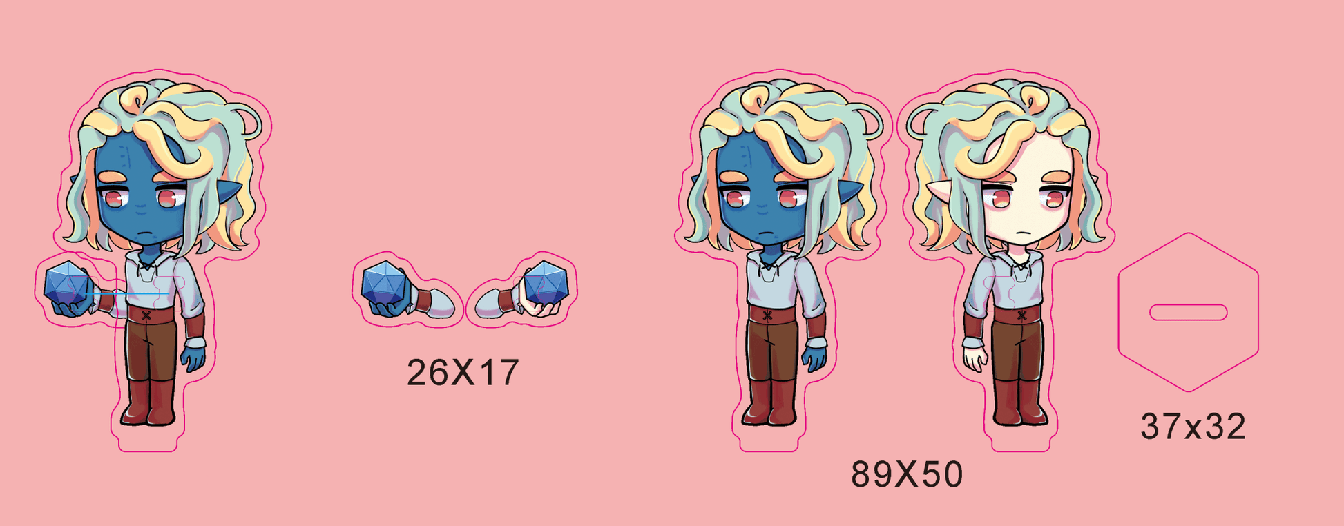 Urge Acrylic Stand - Acrylic Figure - Copycats Store - Shopycats