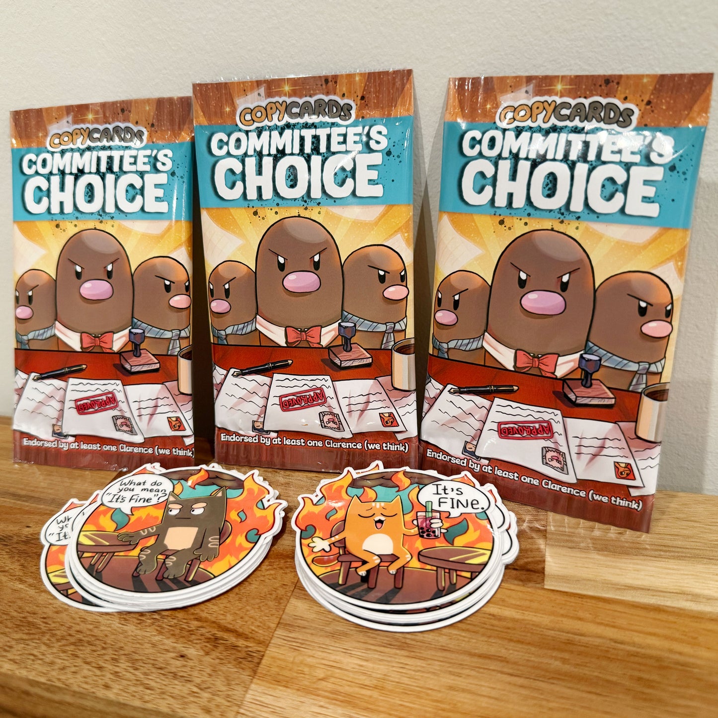 Copycats Nuzlocke Sticker + BONUS Committee's Choice Fan Booster Pack