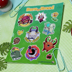 Born to Breed - Dino Buddy Stickers
