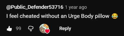 text from a youtube comment