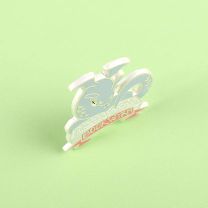 Bookwyrm Enamel Pin - Enamel Pin - Copycats Store - Shopycats