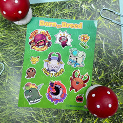 Born to Breed - Dino Buddy Stickers