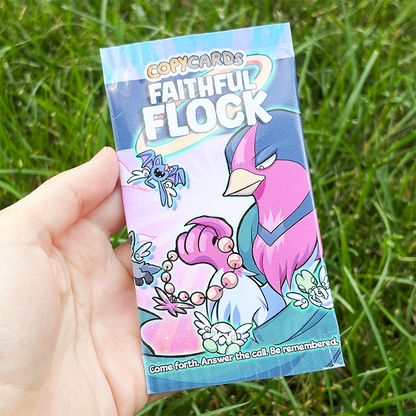 Copycats Nuzlocke Sticker + BONUS Faithful Flock Fan Booster Pack