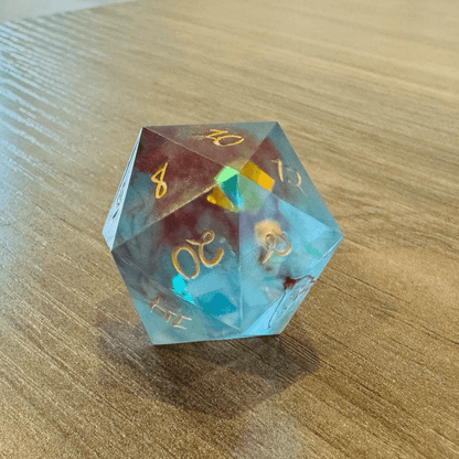 Handmade Urge Resin D20 - Dice Set - Copycats Store - Shopycats