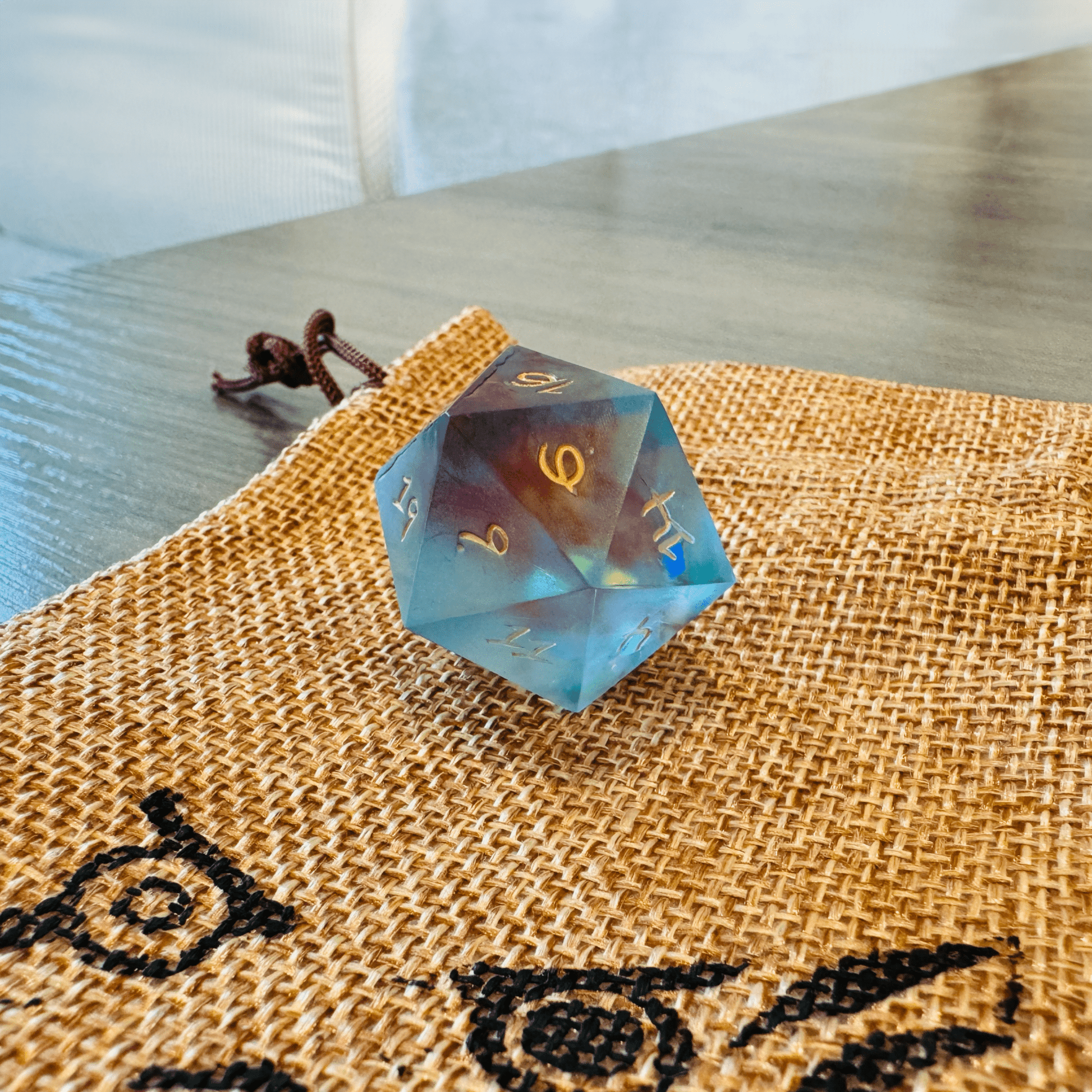 Handmade Urge Resin D20 - Dice Set - Copycats Store - Shopycats