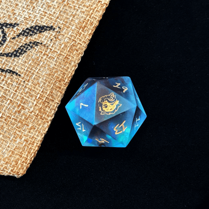 Handmade Urge Resin D20 - Dice Set - Copycats Store - Shopycats