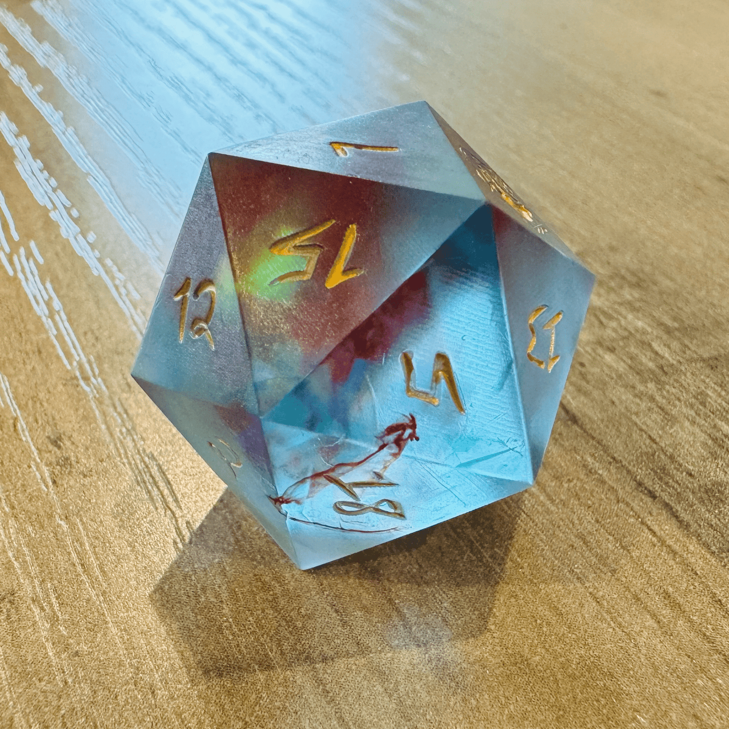 Handmade Urge Resin D20 - Dice Set - Copycats Store - Shopycats