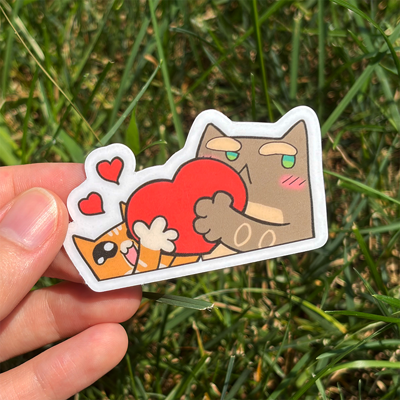 Copycats Nuzlocke Sticker + BONUS Faithful Flock Fan Booster Pack
